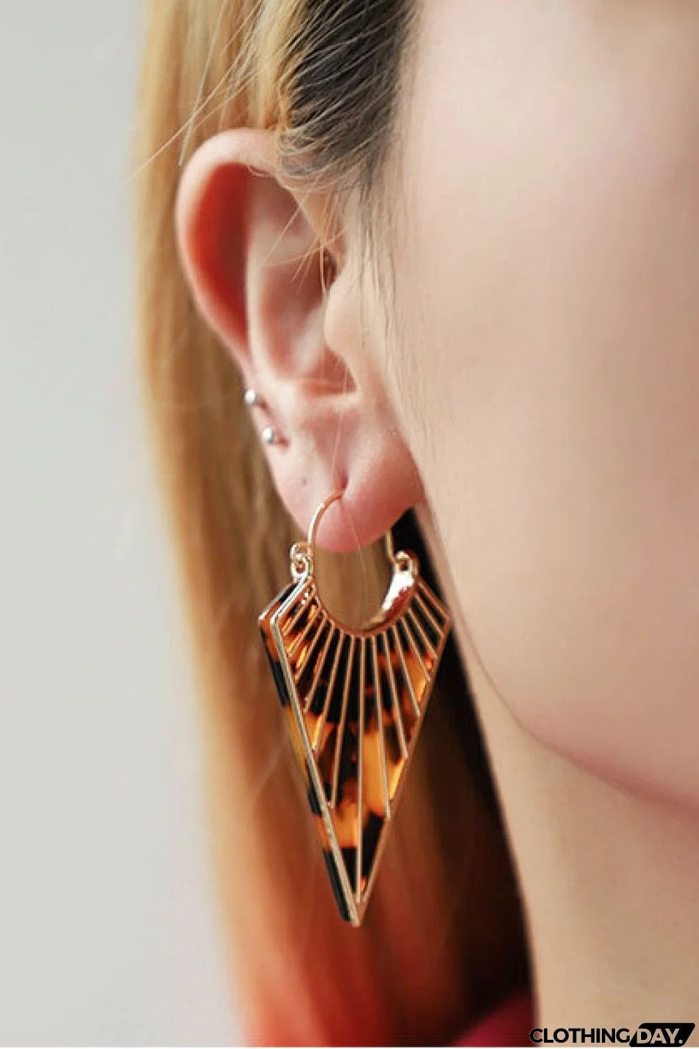 Alloy Geometric Earrings