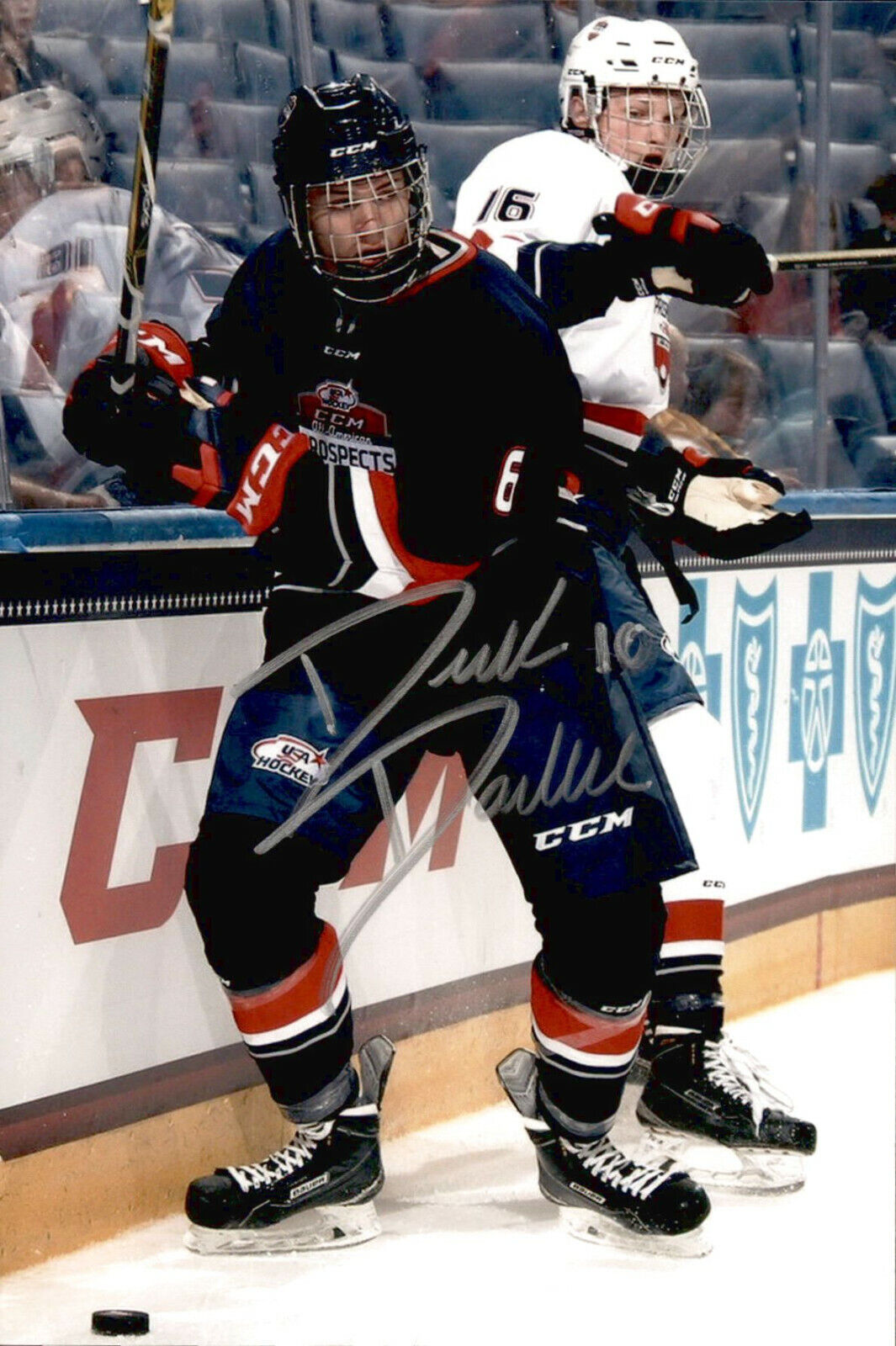 Derek Daschke SIGNED autographed 4x6 Photo Poster painting MUSKEGON LUMBERJACKS