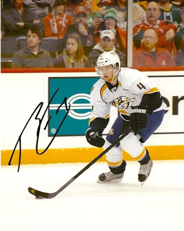 Nashville Predators Ryan Ellis Signed Autographed 8x10 Photo Poster painting COA #4