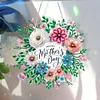 Diamond Painting Mother Day Wreath Pendant For Window Door Garden Decor