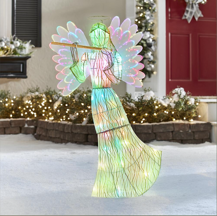 🔥kukelife🔥⏰Christmas Sale⏰The Animated Fiber Optic Angel