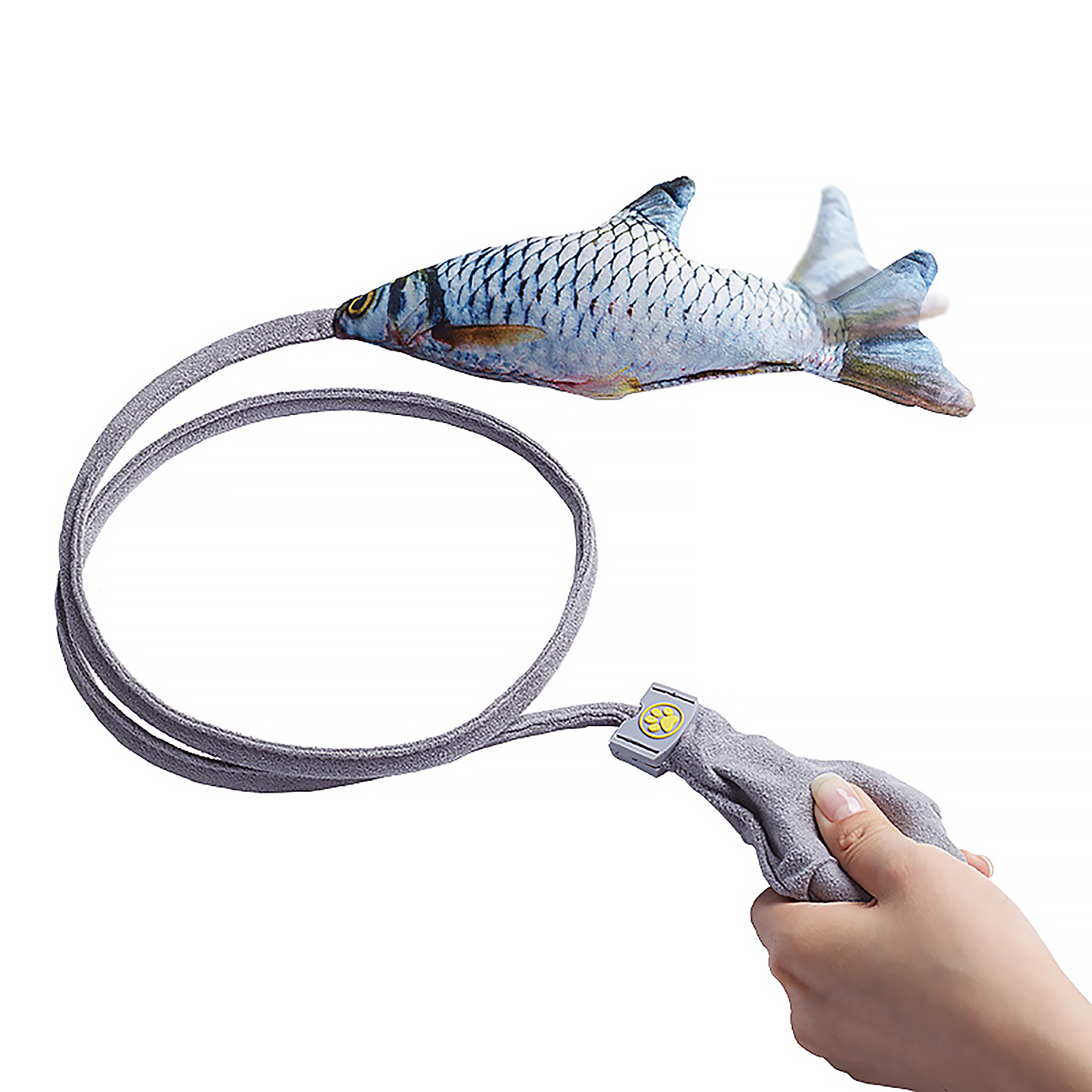 

Floppy Fish Cat Toy with Catnip, Short Plush Kicker Fish, Interactive Toys, 501 Original