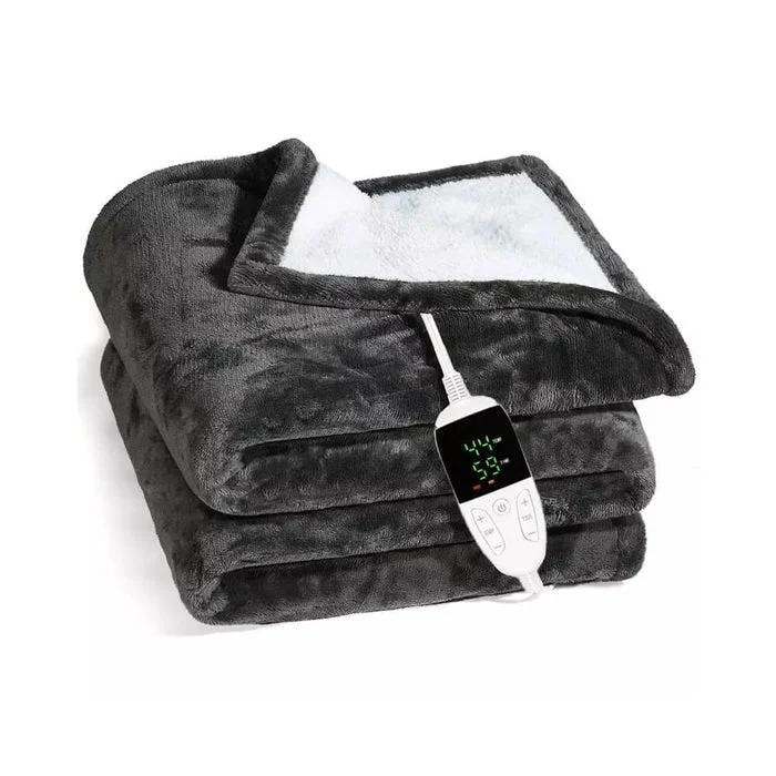 Extra large Heated Blanket | Electric Fleece Heated Throw | Electric Over Blanke AMA Stunahome.com