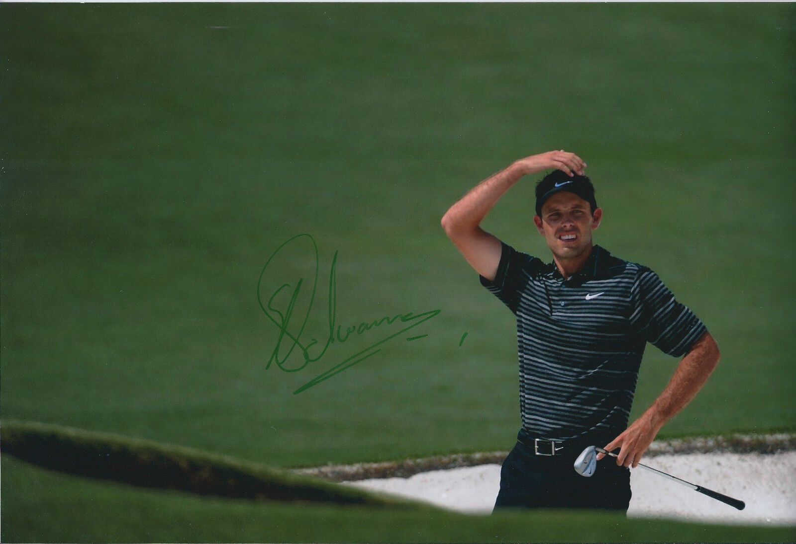 Charl Schwartzel SIGNED 12x8 Photo Poster painting AFTAL Masters US PGA Golf RARE