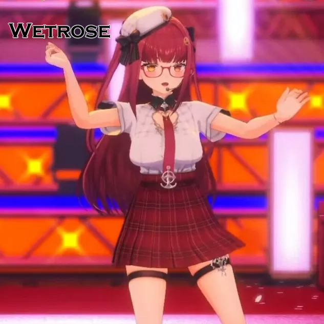 [Deposit Poll] Wetrose Hololive Houshou Marine 2025 Birthday 3D New Outfit Uniform Seifuku Costume Cosplay 宝鐘マリン2025生誕3D新衣装制服コスプレ