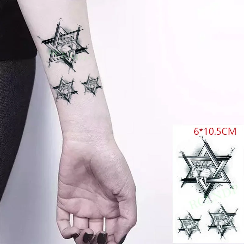Waterproof Temporary Tattoo Sticker Japan anime Supernatural Fake Tatto Flash Tatoo Tatouage Wrist Foot Hand For Men Girl Women