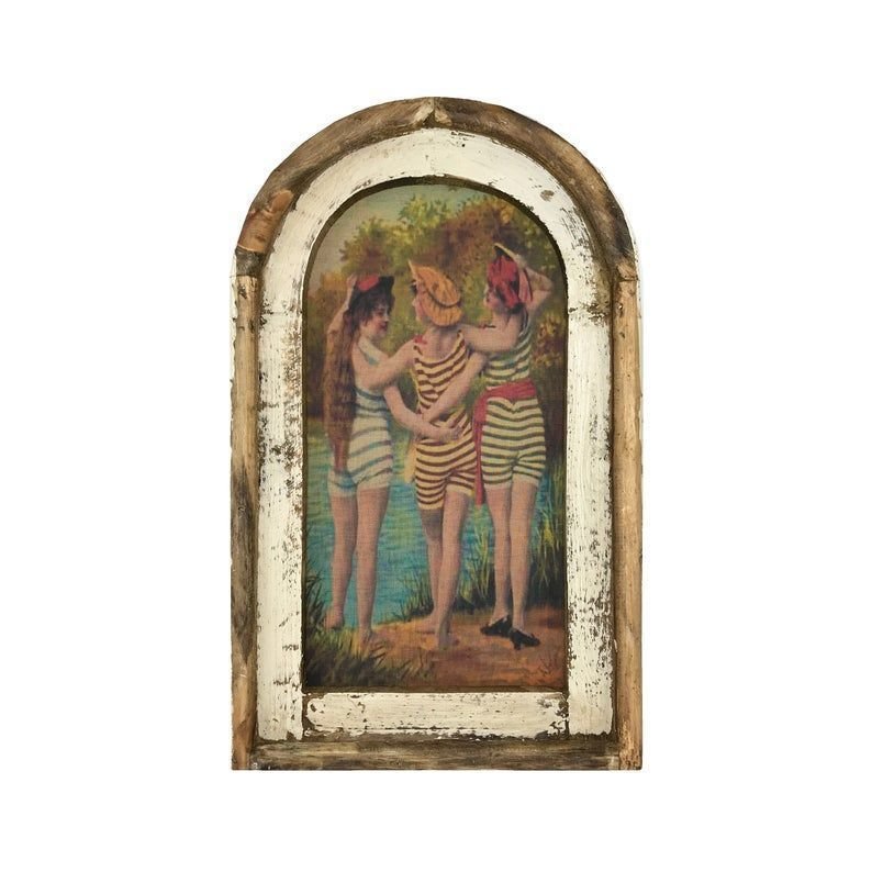 Swimsuits Wall Art Rustic Farmhouse Decor