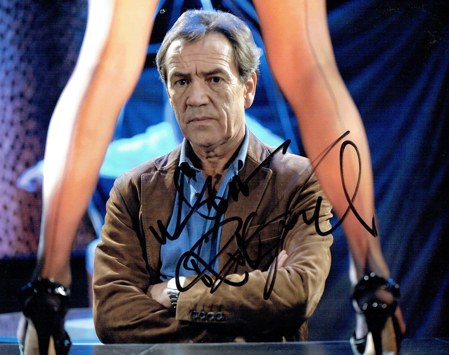 Robert LINDSAY SIGNED Autograph Photo Poster painting AFTAL COA My Family Ben HARPER