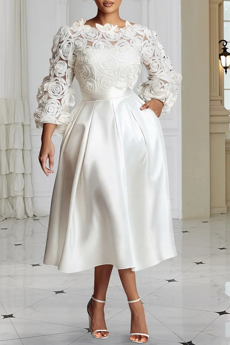 green emerald velvet dress Final Sale Plus Size Glitter One Shoulder Gown with Bow in Ivory – Chic And  Curvy main image 1