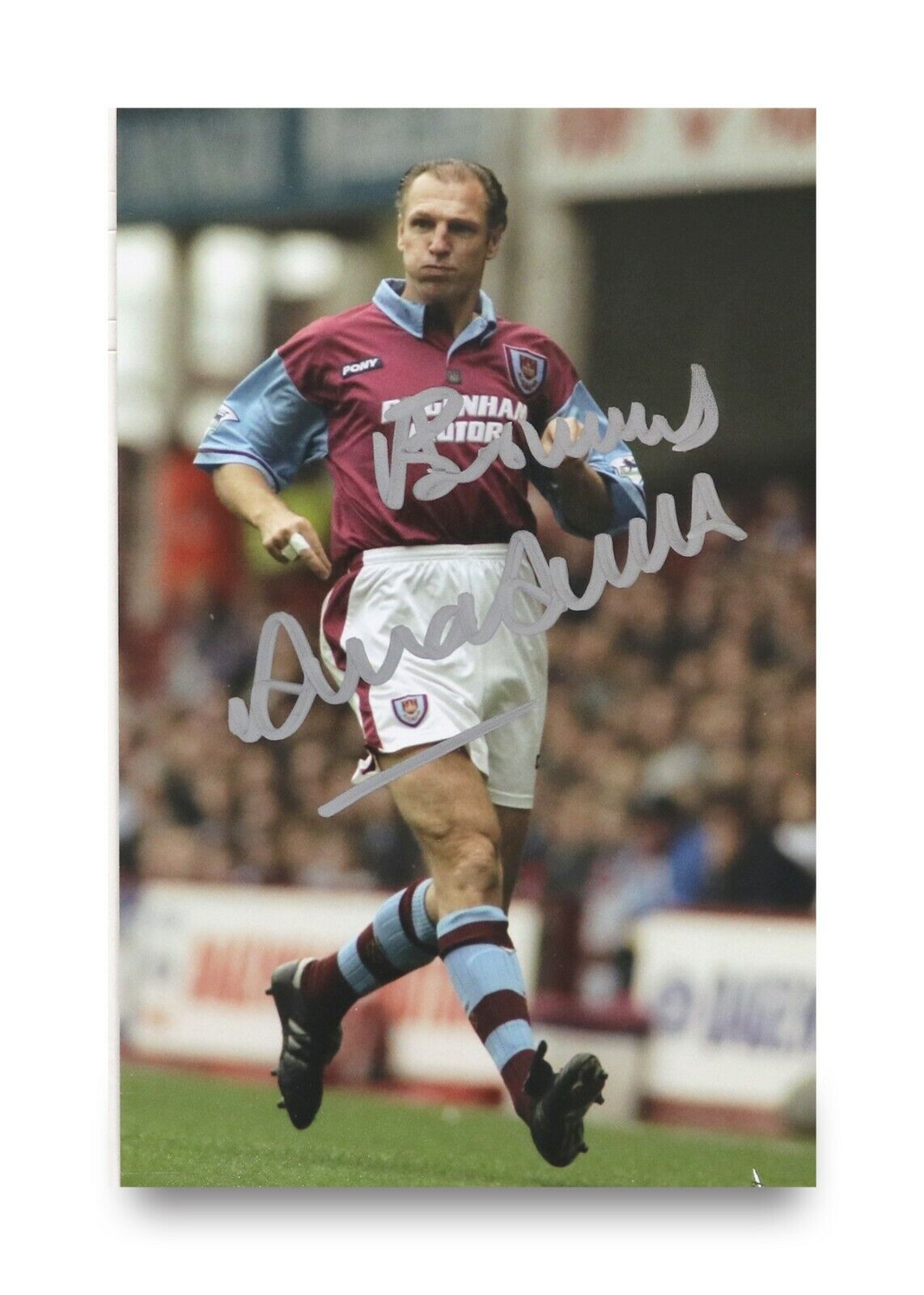 Alvin Martin Signed 6x4 Photo Poster painting West Ham United England Autograph Memorabilia +COA