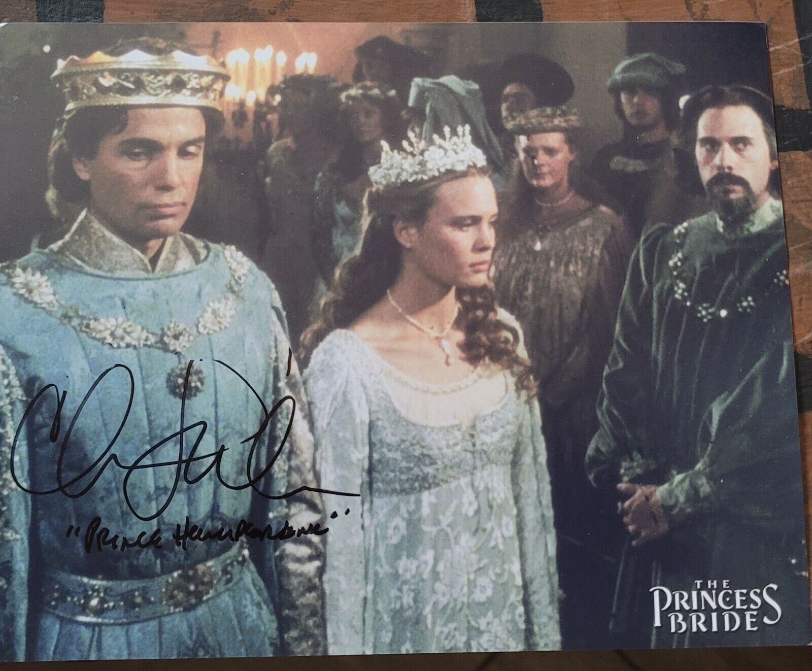 Chris Sarandon Prince Humperdinck Signed The Princess Bride 8x10 Photo Poster painting