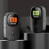Portable Radio Digital Tuning FM Radio with Earphone Mini Radio for Home Outdoor