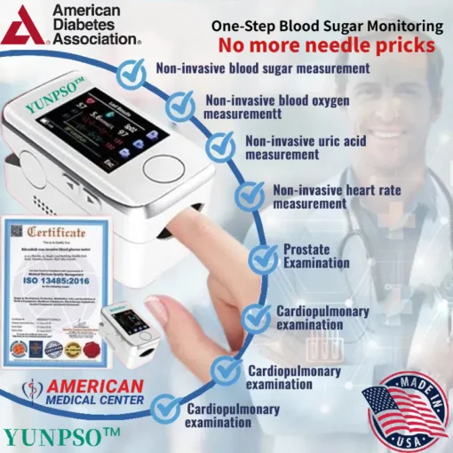 LAOZIK™ Advanced Laser Glucose Monitor