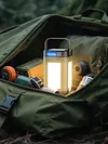 Solar Foldable Camping Light Rechargeable Portable Flashlight Hanging Tent Light