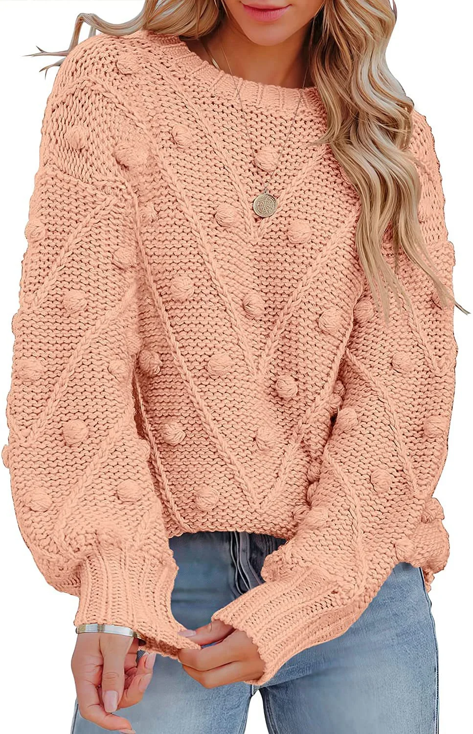 Cute Ball Knitted Sweaters Plus Size Pullovers