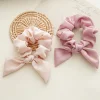 8PCS Bowknot Ribbon Hair Band Scrunchies