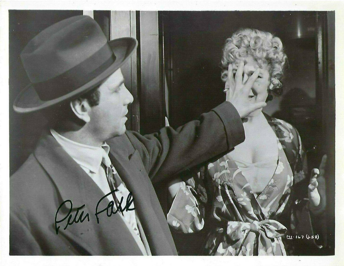 8x10 Photo Poster painting Picture HAND Autographed Signed: Peter Falk