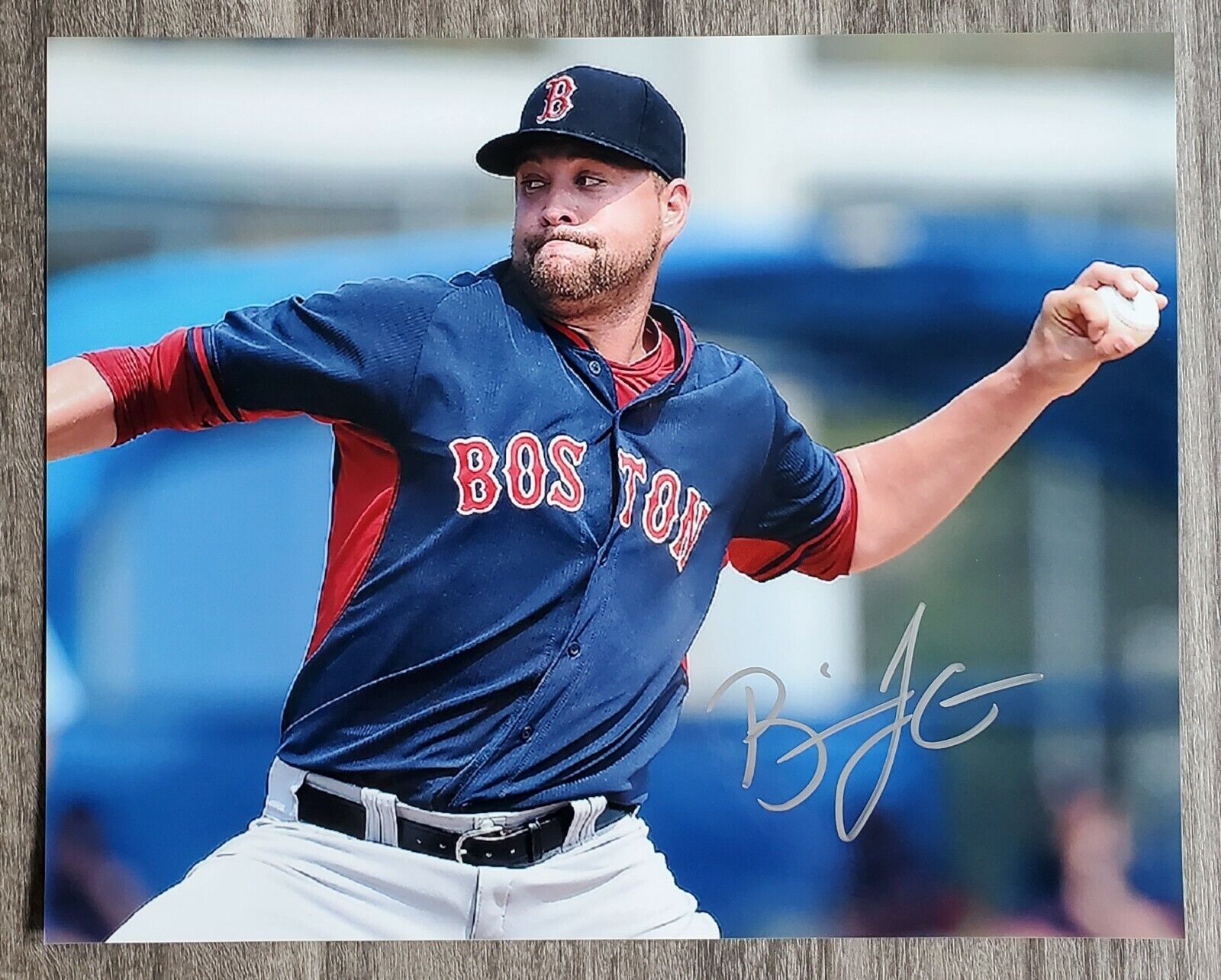 Brian Johnson Signed Boston Red Sox 8x10 Photo Poster painting Fenway Park RAD