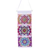 DIY Diamond Painting 3 Pockets Home Organizer Wall Door Hanging Storage Bag Kit