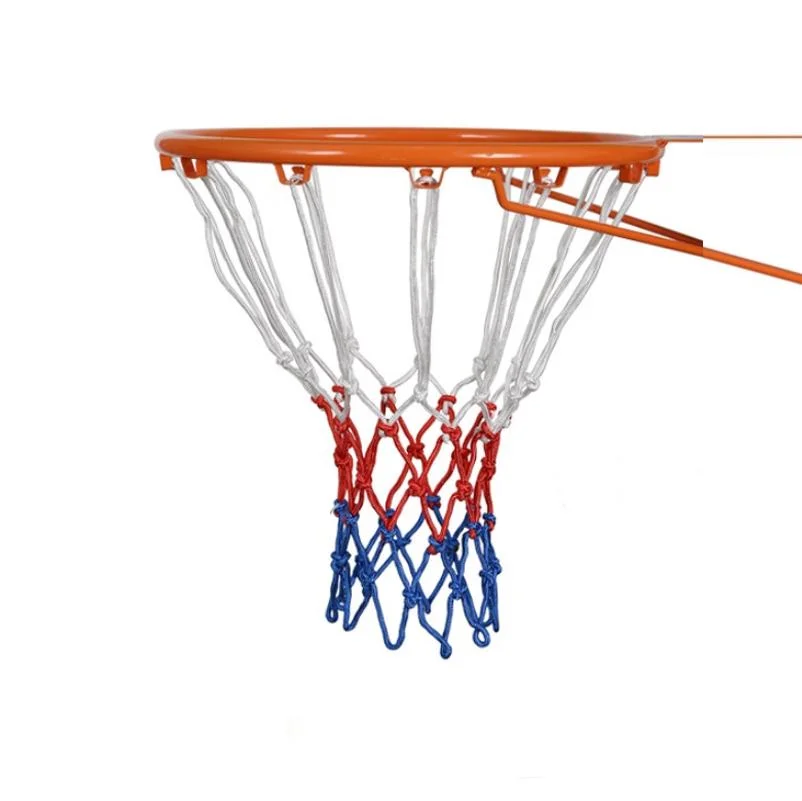 2 Pairs Outdoor Round Rope Basketball Net, Colour: 5.0mm Heavy Polyester