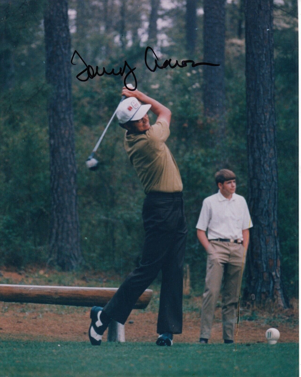 Tommie Aaron #0 8x10 Signed Photo Poster painting w/ COA Golf