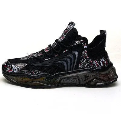 High Quality Plus Size Men's Sneakers Fashion Low Top Lace-up Men's Vulcanize Shoes Outdoor Male Breathable Non Slip Sport Shoes