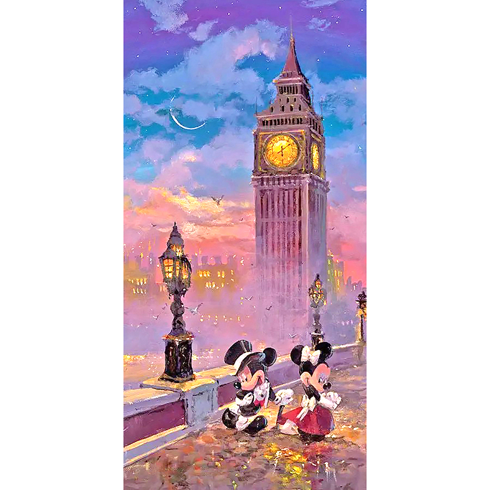 

Dance Cartoon Mouse - Round Drill Diamond Painting - 40*80CM (Big Size), 501 Original