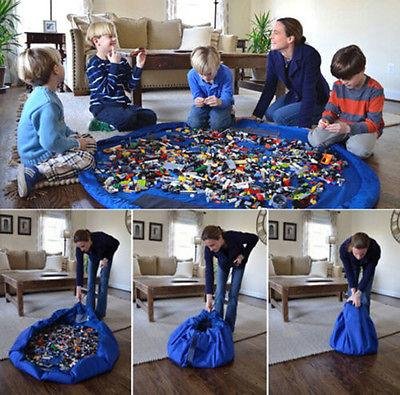 All-In-One Portable Play Mat and Storage Bag