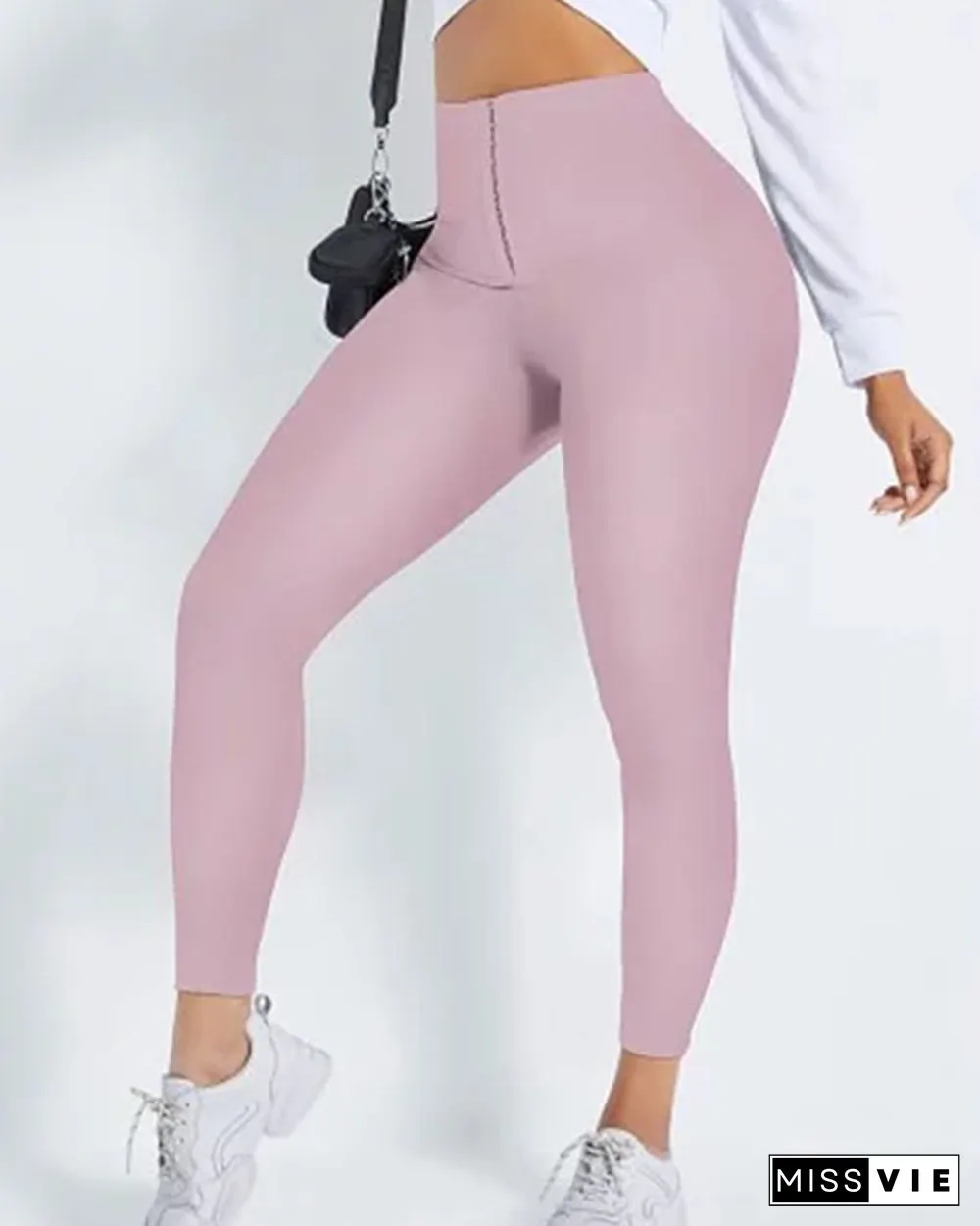 Seamless Waist Cicher Shapewear Sports Leggings
