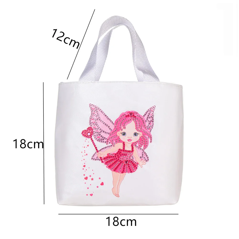 5D Diamond Painting Handbag DIY Canvas Yak Storage Bag Tote Gifts