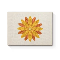 Yellow Sunflower - Punch Needle