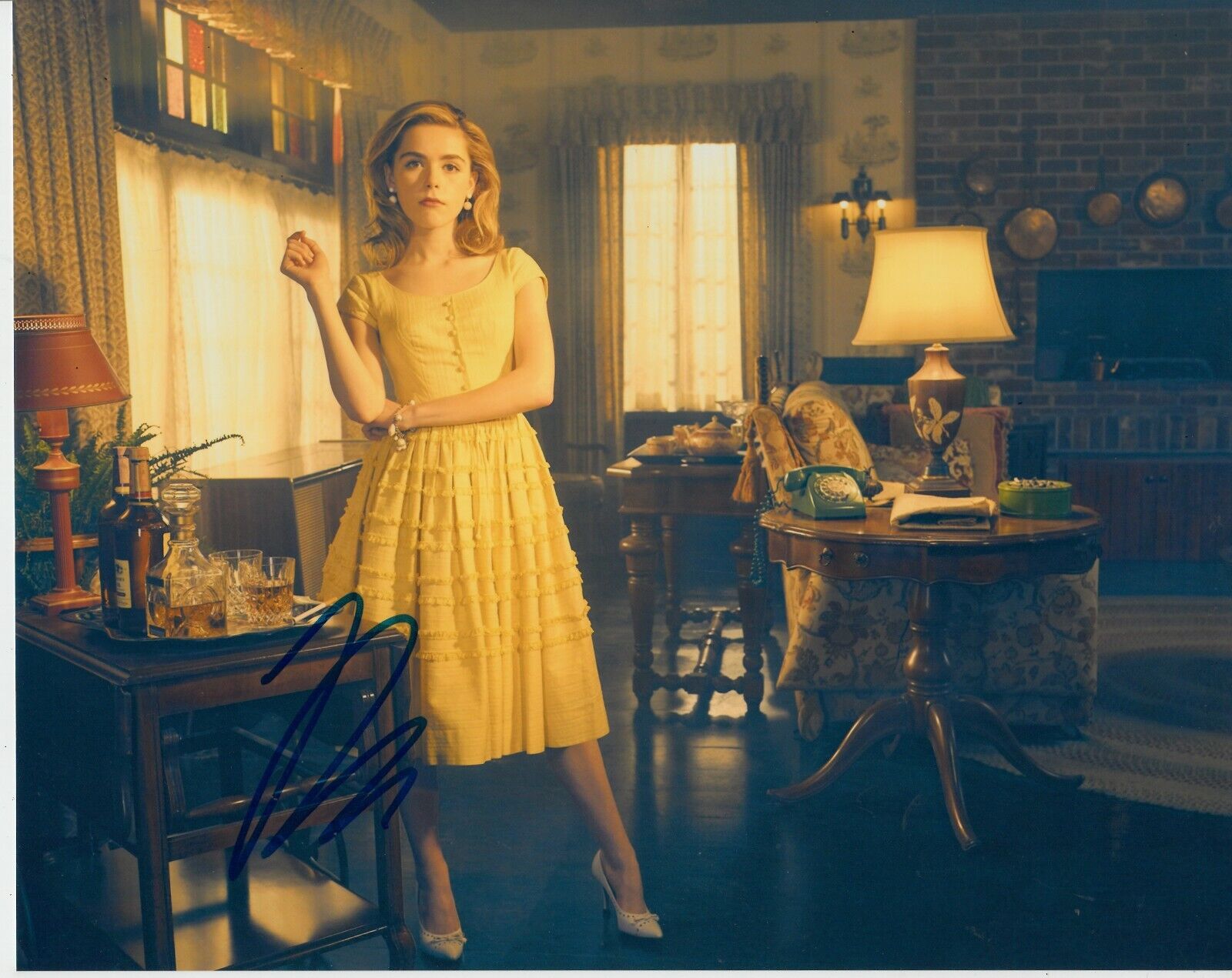 KIERNAN SHIPKA SIGNED SABRINA Photo Poster painting UACC REG 242 (2)