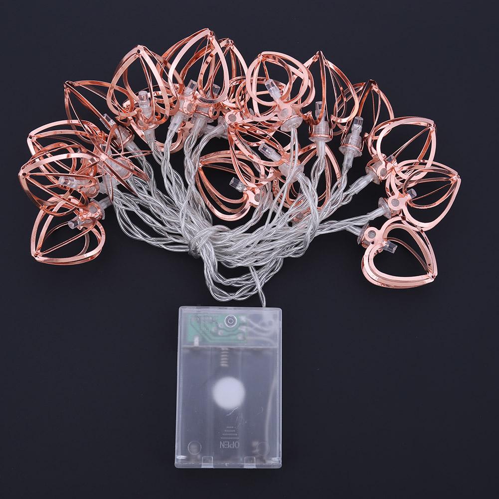 

LED Iron Battery Operated Fairy Xmas-Curtain String Night Light, 1.8m 10 lights, 501 Original