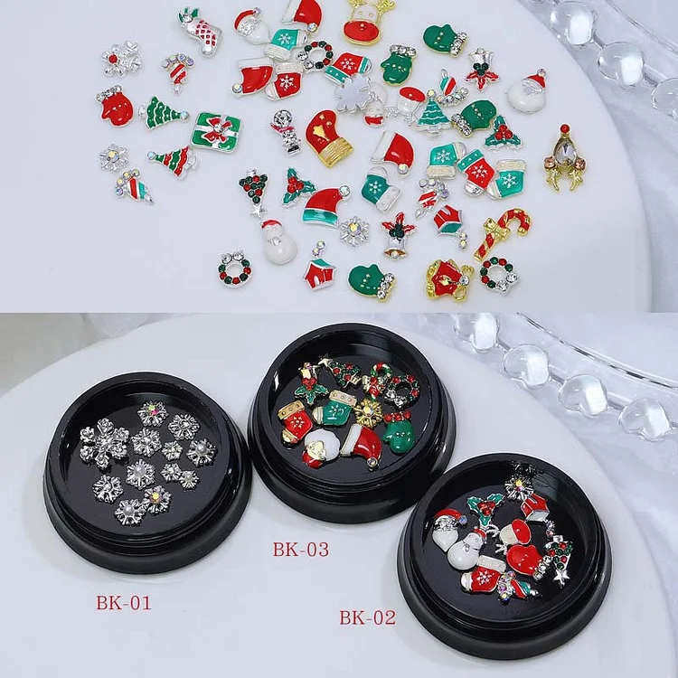 Mixed Mini Christmas Themed Fillers CrazyMold