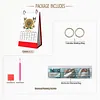 Sunflower Butterfly Diamond Art Monthly Flip Tabletop Calendar January 2027 - December 2027 Small Desktop Calendar Planner for Living Room Bedroom Office Desk Gift Giving