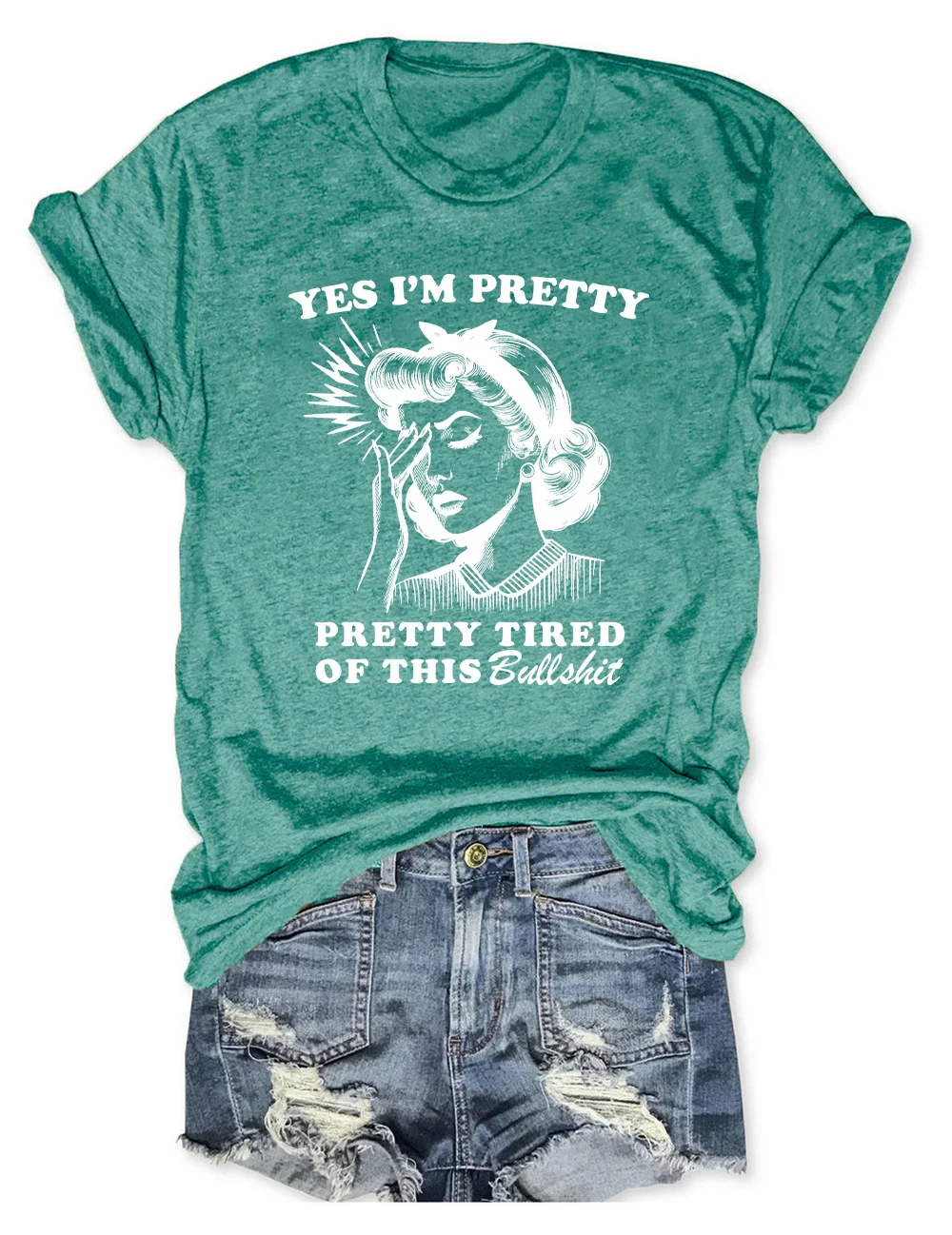 Yes I'm Pretty Pretty Tired Of This Bullshit T-Shirt