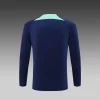 2022/2023 Internazionale Milan Half-Pull Training Suit Royal Blue Football Jersey 1:1  Thai Quality