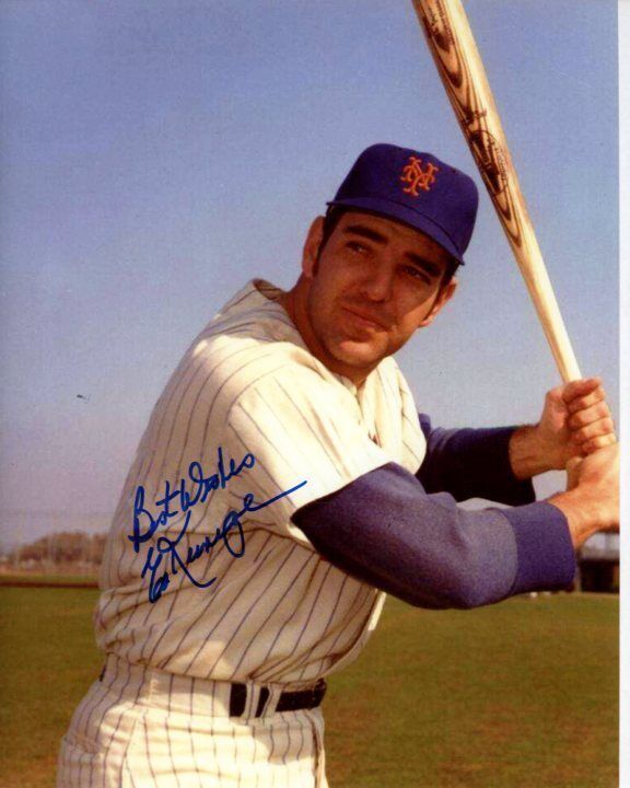 ED KRANEPOOL Signed Autographed MLB NEW YORK METS Photo Poster painting