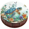 Diamond Painting Snack Box Kit Art Decor Round Snack Box Handmade Art Decoration
