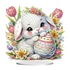 DIY Easter Egg Rabbit Acrylic Special Shape Diamond Painting Desktop Ornament