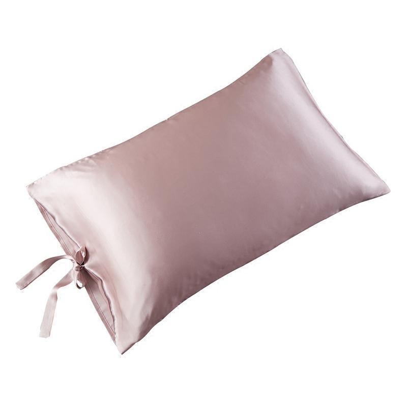 22 Momme Terse Double-Sided Lacing Silk Pillowcase REAL SILK LIFE