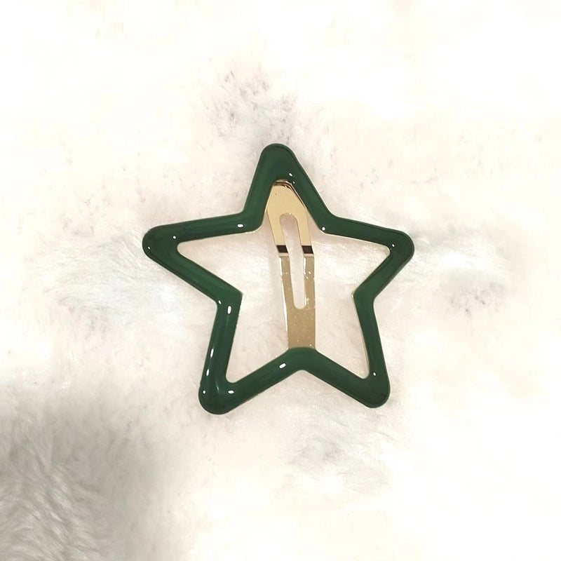 Women’s Minimalist Clouds Alloy Inlay Rhinestones Hair Clip