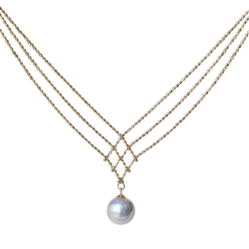 Pearl Lace Necklace