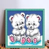 Bead Embroidery - Full Printed 9CT Bears(20x20 CM)