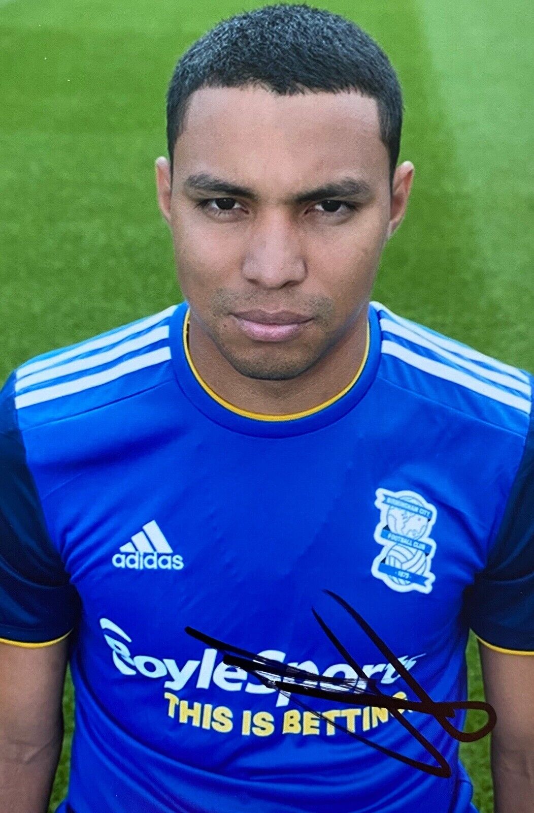 Jefferson Montero Genuine Hand Signed 6X4 Photo Poster painting - Birmingham City 2