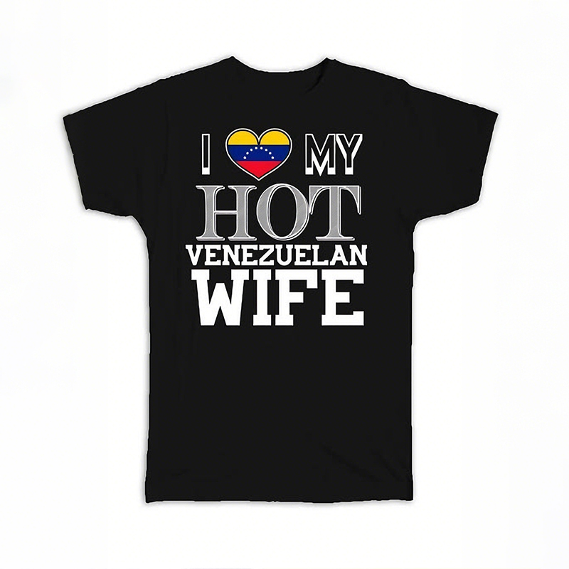 Women's Venezuelan-themed Printed Comfortable Crew Neck T-shirt artswardrobe