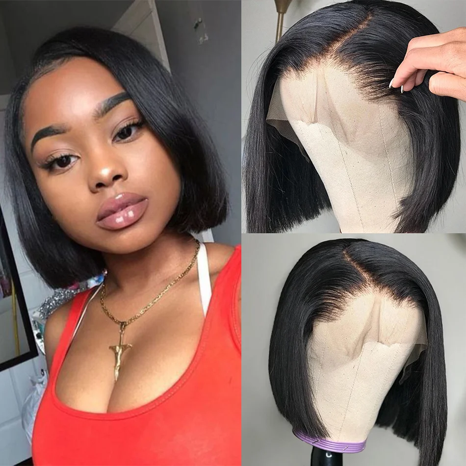 Jewtribute Hair®|Short Closed Wig with Closed Remy Hair