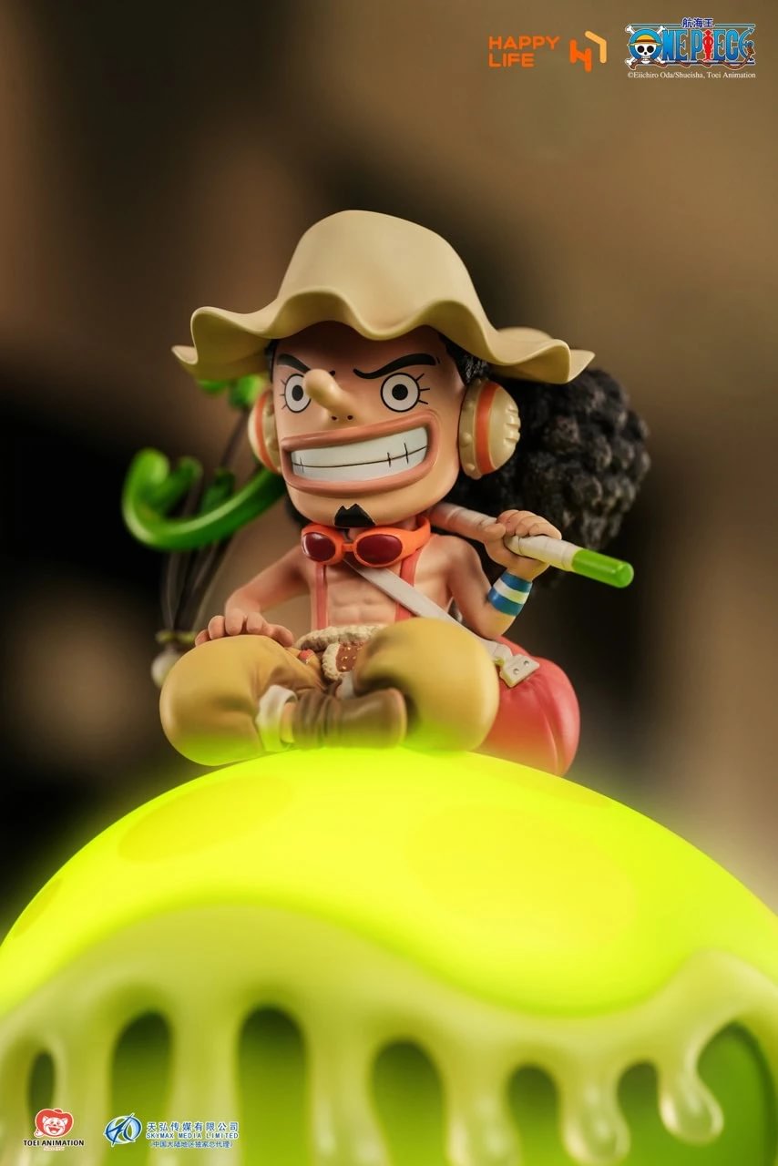 Licensed Squeeze Little Usopp Touch Night Lamp with LED - ONE