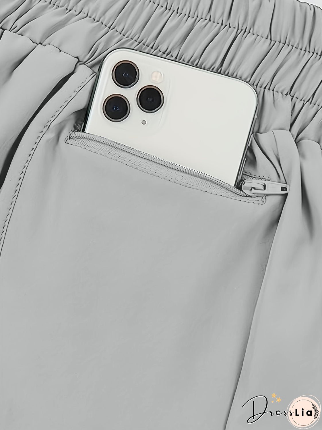 Elastic Waist Active Shorts