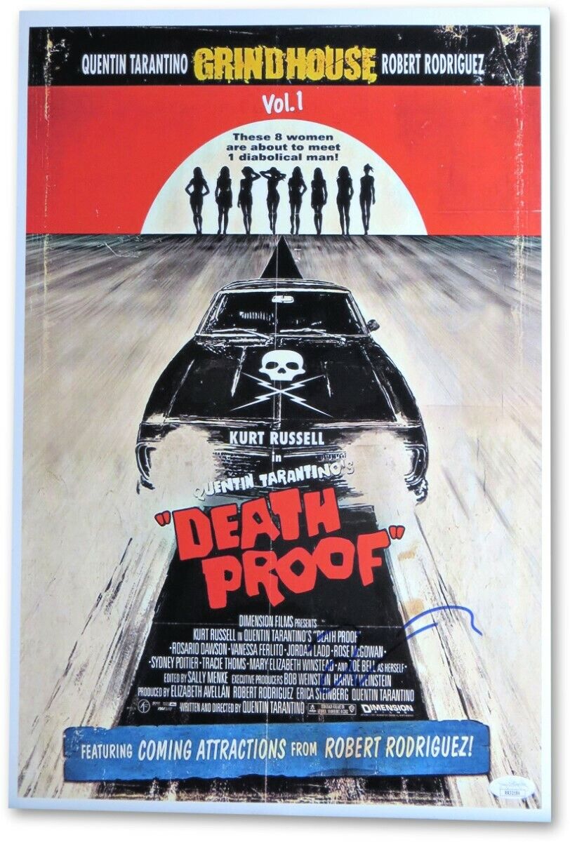 Quentin Tarantino Signed Autographed 12X18 Photo Poster painting Death Proof JSA RR32184